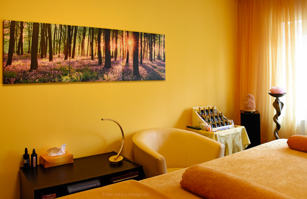 Behandlungszimmer, Praxis Shantidevi Pfungstadt Behandlungszimmer, Praxis Shantidevi Pfungstadt
