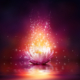 Magic flower on water von Romolo Tavani