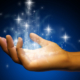 Stardust from an open hand von Andrea Danti