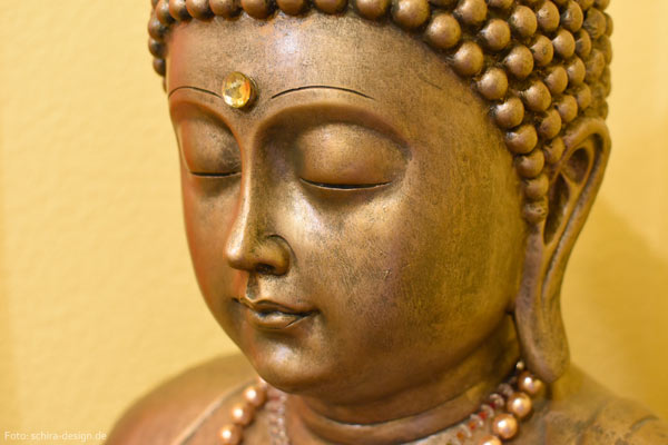 Buddha, Detail, Shantidevi,Pfungstadt